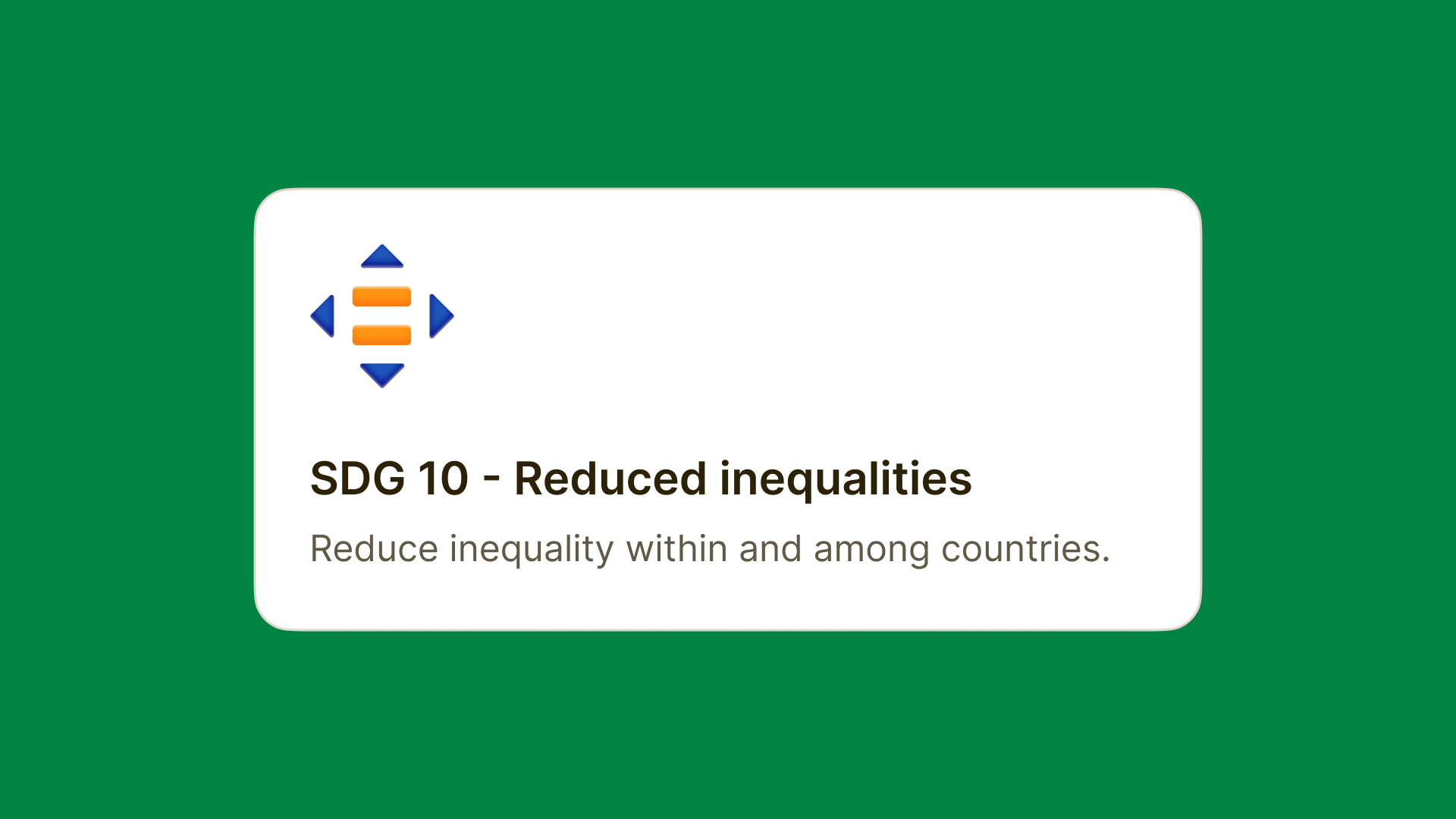 SDG 10 – Reduced Inequalities: Addressing Gaps in Opportunity and Outcome