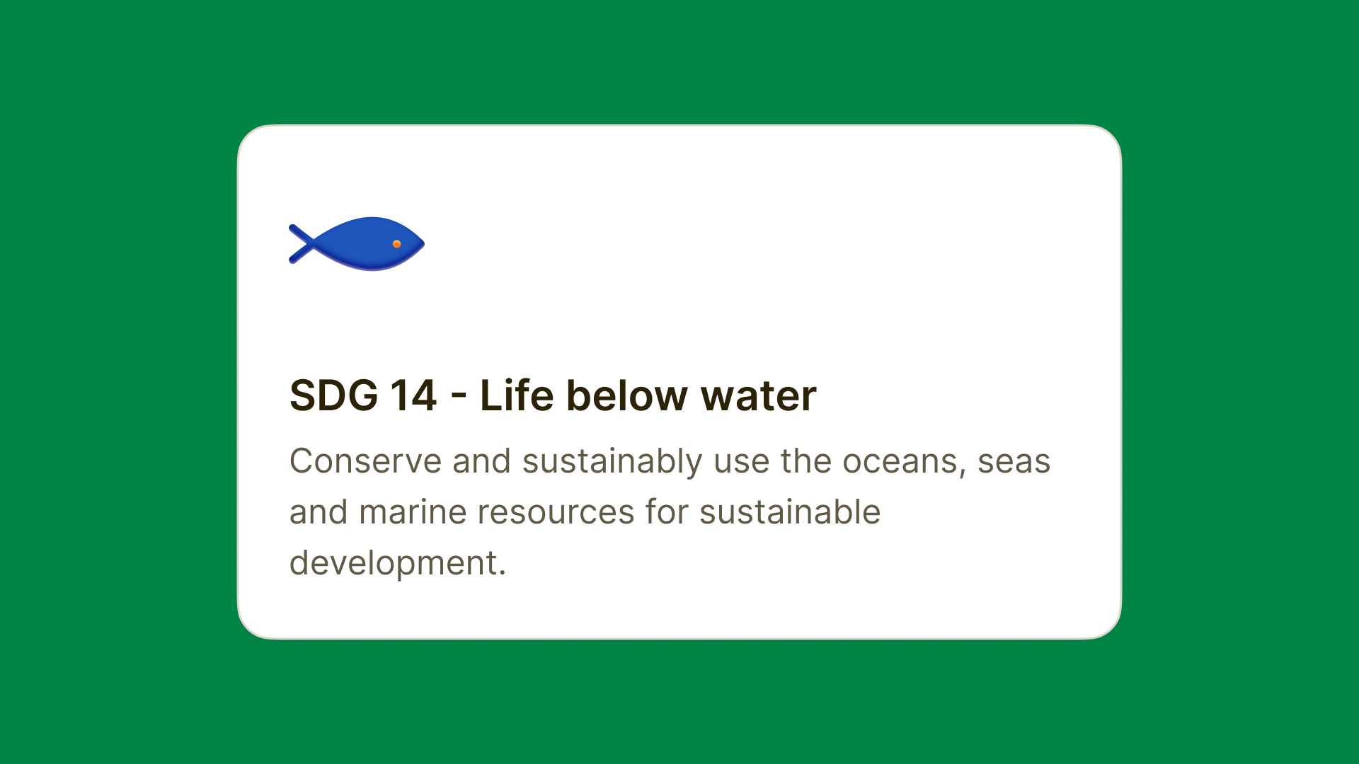 SDG 14 – Life Below Water: Safeguarding Oceans for Future Generations